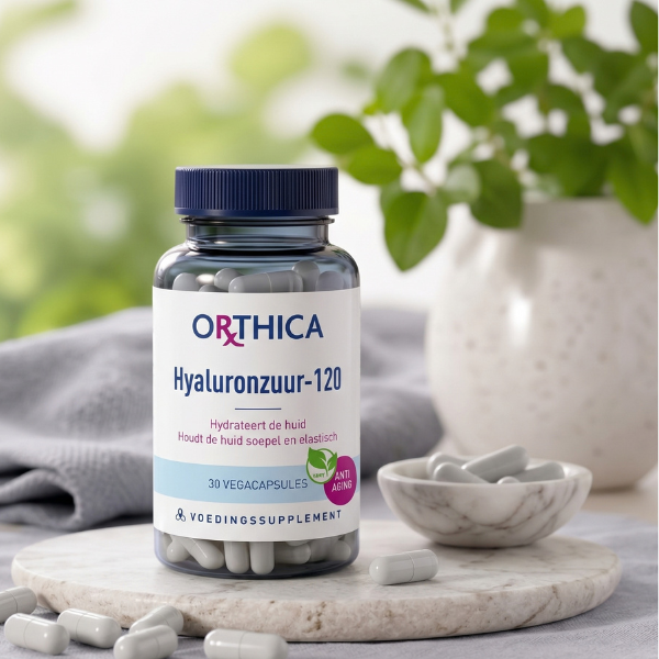 Orthica Hyaluronzuur-120 Vegacapsules – 30 stuks | Huid