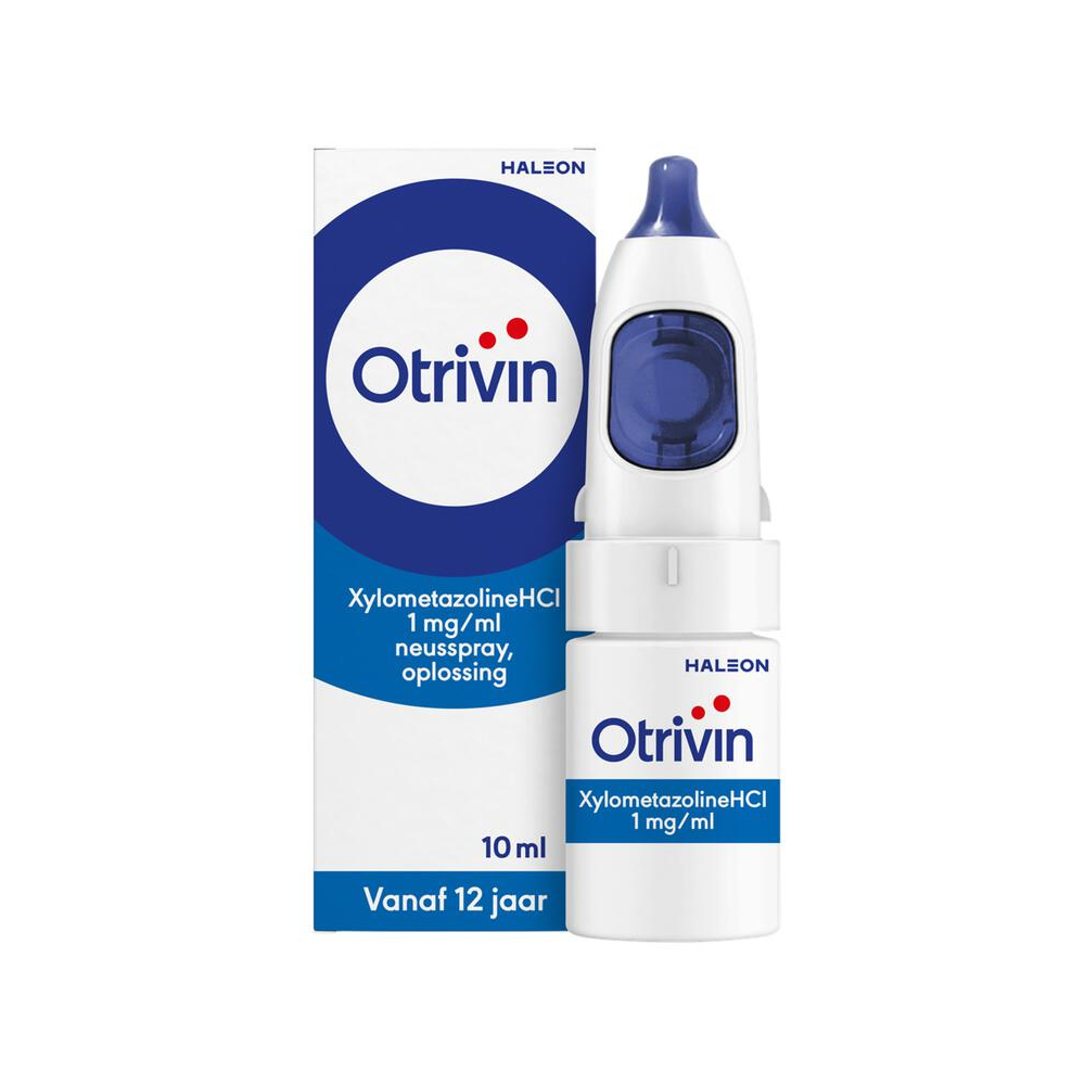 Otrivin Xylometazoline HCI 1mg/ml Neusspray 10ml - Snel en Langdurige Verlichting van een Verstopte Neus