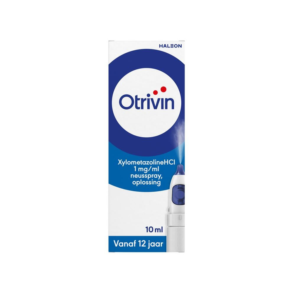 Otrivin Xylometazoline HCI 1mg/ml Neusspray 10ml - Snel en Langdurige Verlichting van een Verstopte Neus