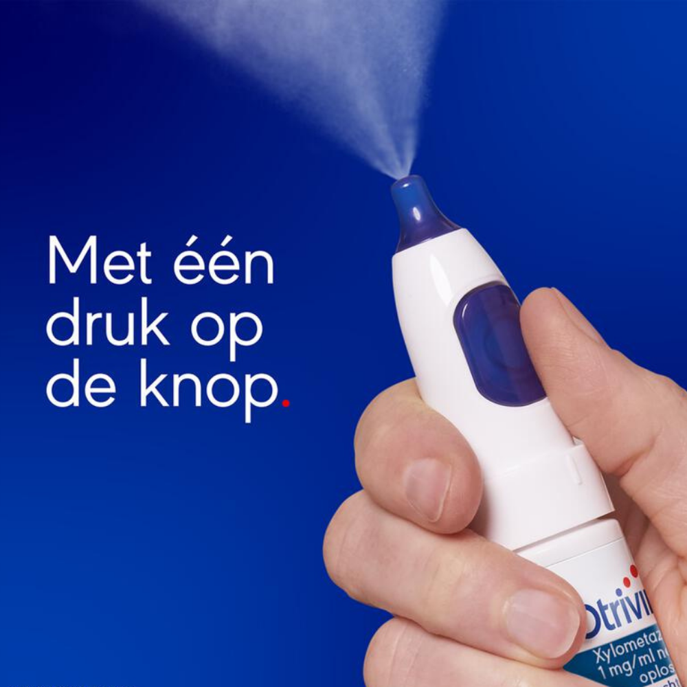 Otrivin Xylometazoline HCI 1mg/ml Neusspray 10ml - Snel en Langdurige Verlichting van een Verstopte Neus