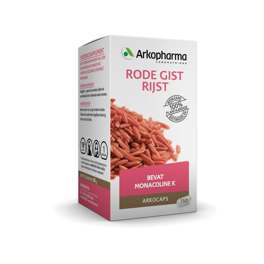 Arkocaps Rode Gist Rijst - Bevat Monacoline K