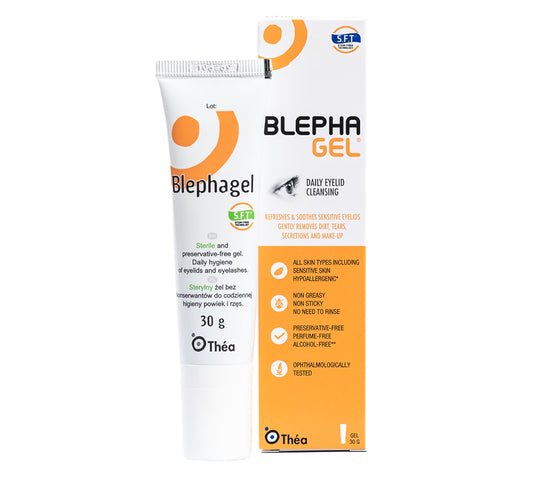 Blephagel Gel Airless – Hydratatie en verzorging voor droge en geïrriteerde oogleden