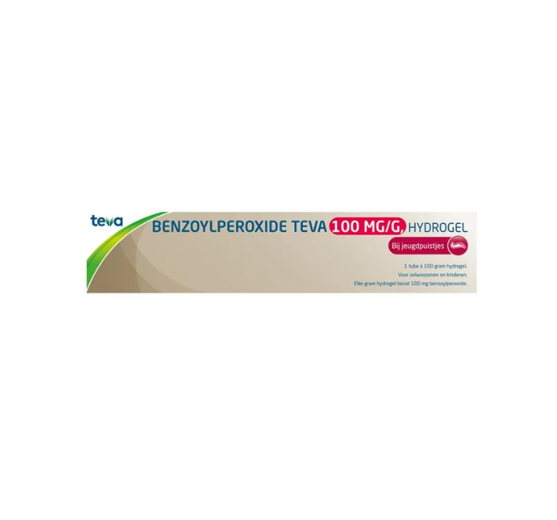 Benzoylperoxide Teva Hydrogel 10% – Krachtige Acnebehandeling