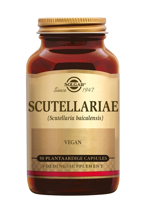 Solgar Scutellariae 50 capsules – Natuurlijke Ondersteuning met Traditioneel ‘Blussend Kruid’