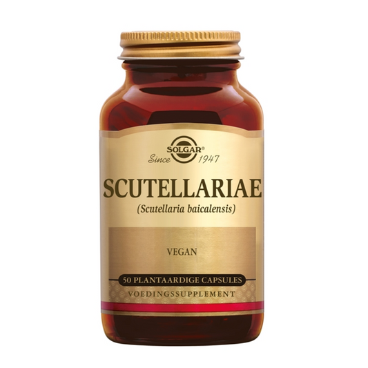 Solgar Scutellariae 50 capsules – Natuurlijke Ondersteuning met Traditioneel ‘Blussend Kruid’