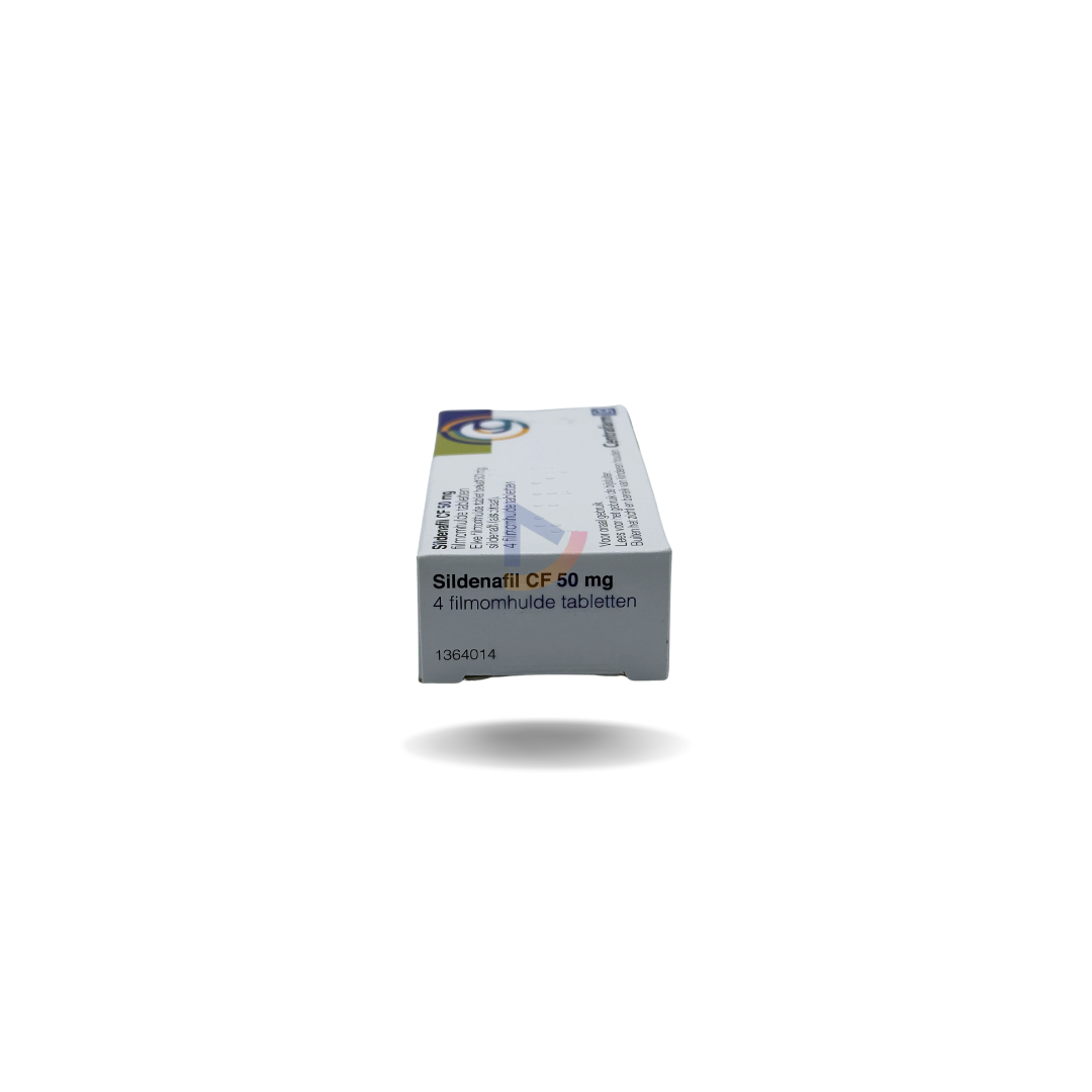 Sildenafil 50 mg – Hulp bij erectieproblemen (4 tabletten op recept)