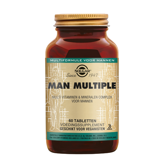 Solgar Man Multiple 60 tabletten – Complete Ondersteuning voor Mannen