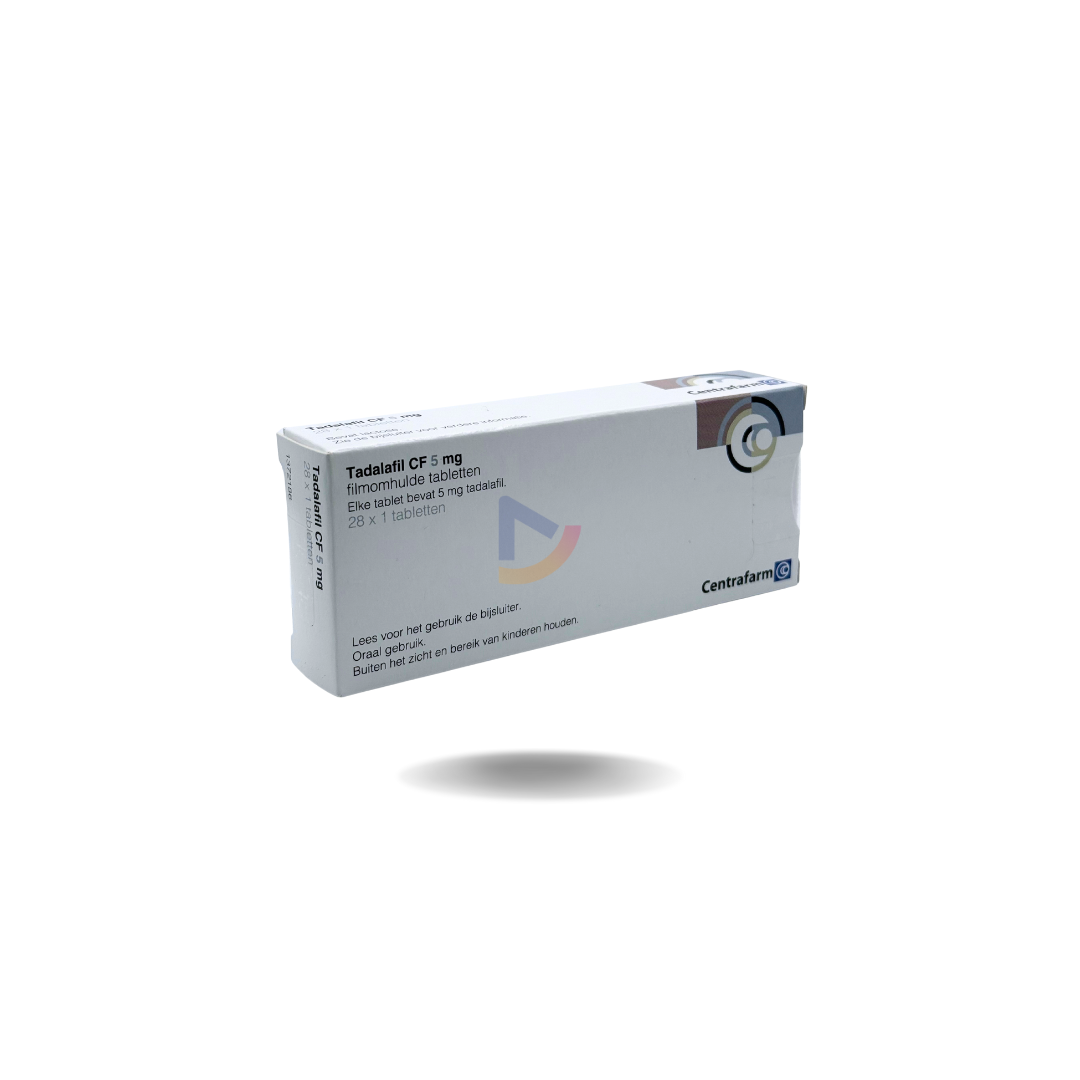 Tadalafil 5 mg – Dagelijks gebruik bij erectieproblemen | 28 tabletten