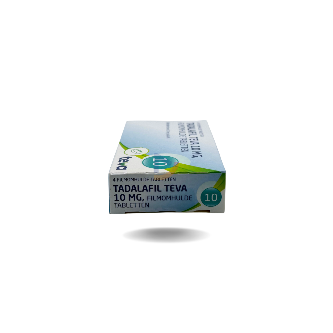 Tadalafil 10 mg Teva – 4 tabletten bij erectieproblemen | Op recept