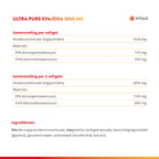 Vitals Ultra Pure EPA/DHA Softgels 1000 mg – 60 stuks | Weerstand