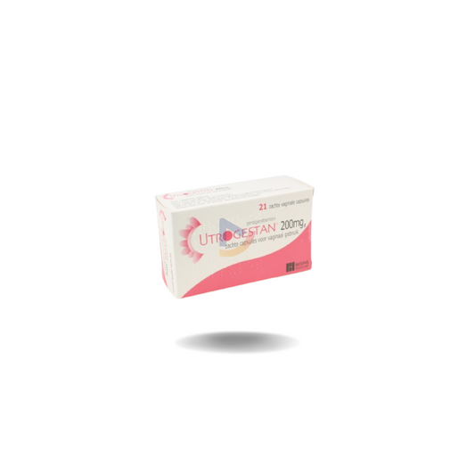 Utrogestan 200 mg – Vaginale progesteroncapsules voor IVF en HRT (21 stuks)