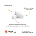 Vitals Vitamine C Tabletten 1000 mg – 100 stuks | Weerstand