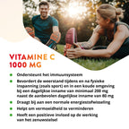 Vitals Vitamine C Tabletten 1000 mg – 100 stuks | Weerstand