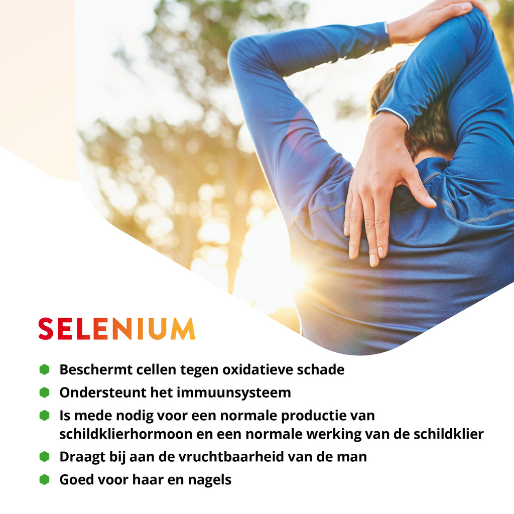 Vitals Selenium Capsules 200 mcg – 100 stuks | Weerstand