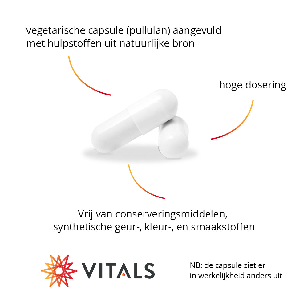 Vitals Biotine 500 mcg 100 capsules