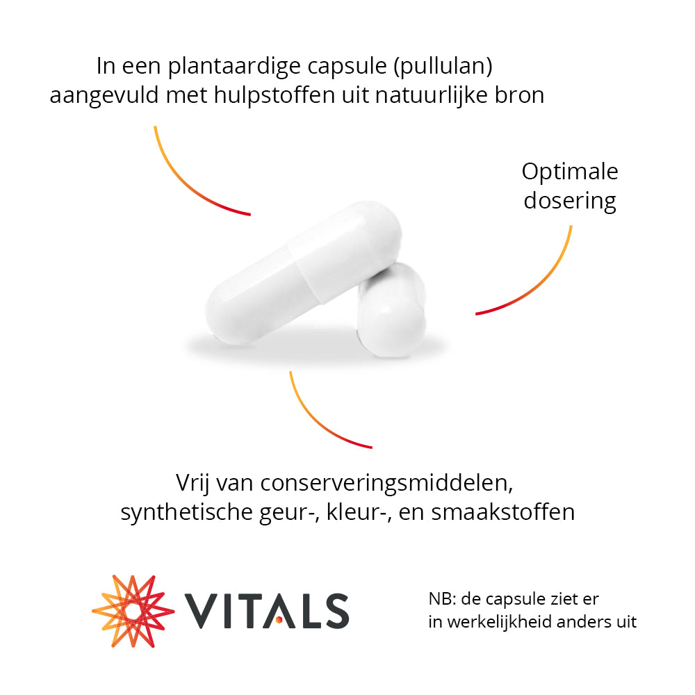 Vitals Kalium 200 mg 100 capsules