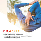 Vitals Vitamine K2 Capsules 180 mcg – 60 stuks | Weerstand