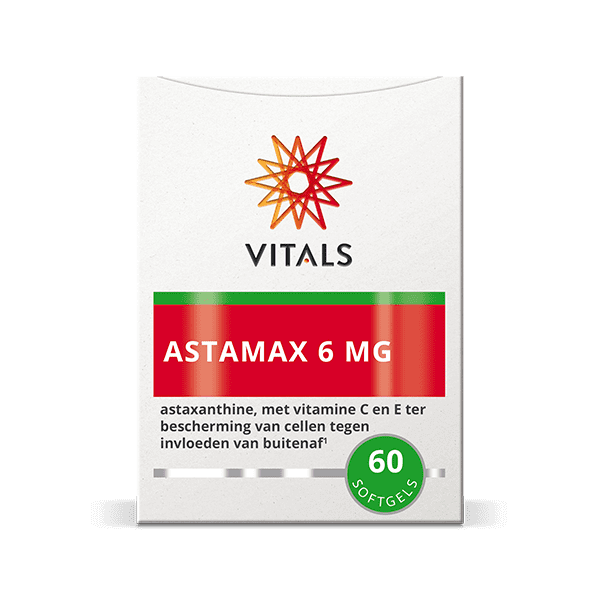 Vitals Astamax Softgels 6 mg – 60 stuks | Weerstand