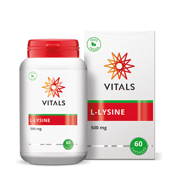 Vitals L-Lysine Capsules 500 mg – 60 stuks | Weerstand