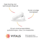 Vitals L-Lysine Capsules 500 mg – 60 stuks | Weerstand