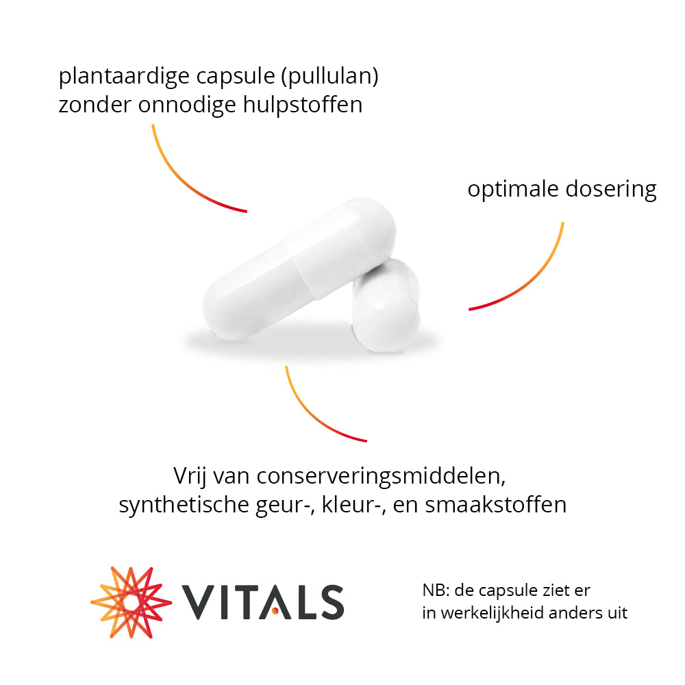 Vitals 5-HTP Capsules – 60 stuks | Stress