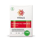 Vitals Vitamine B12 Capsules 1000 mcg – 100 stuks | Brein