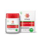 Vitals Vitamine B12 Capsules 1000 mcg – 100 stuks | Brein