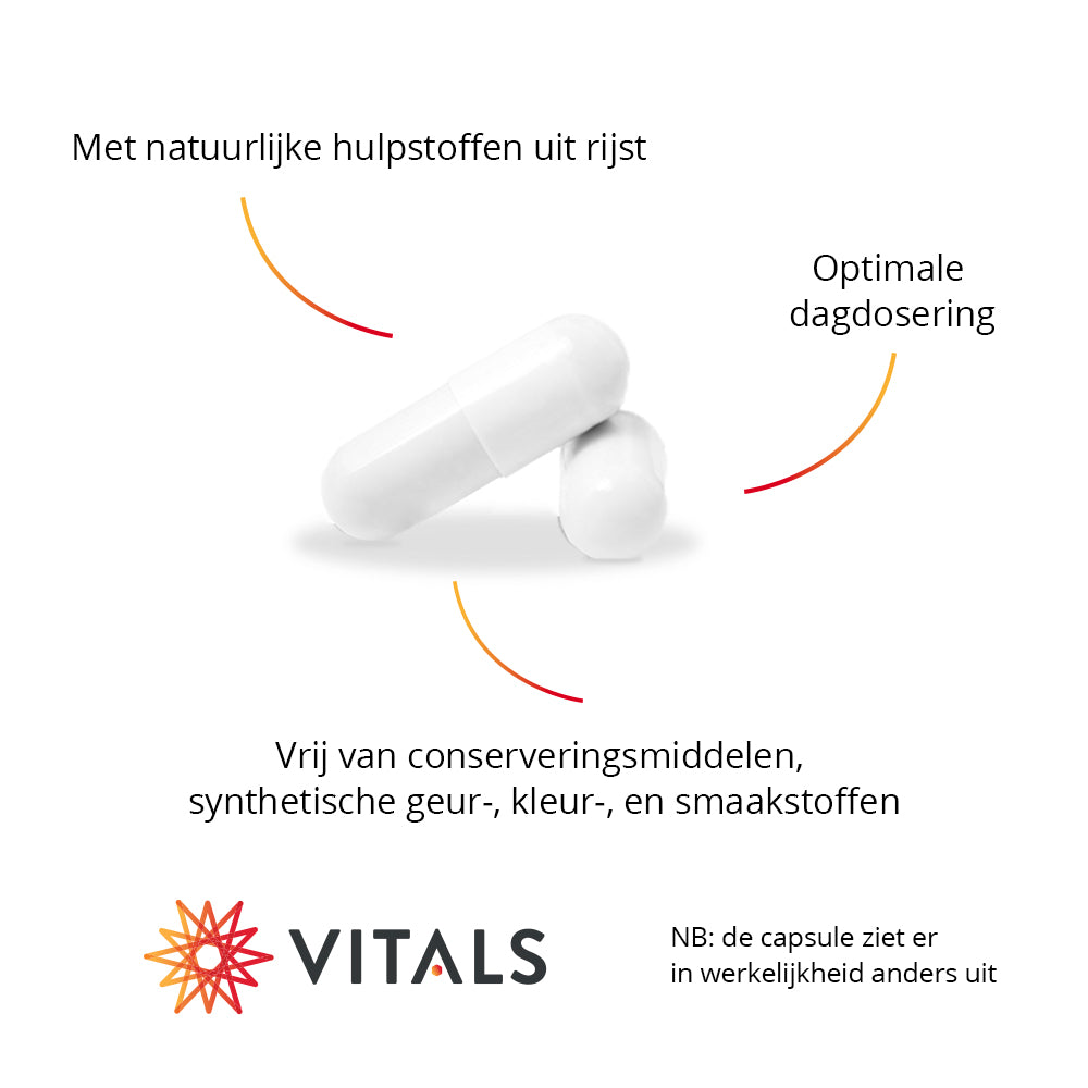 Vitals Curcumine-SLCP met Longvida Capsules – 60 stuks | Weerstand