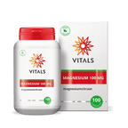 Vitals Magnesiumcitraat Capsules 100 mg – 100 stuks | Stress