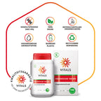 Vitals Magnesiumcitraat Capsules 100 mg – 100 stuks | Stress