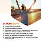 Vitals Magnesiumcitraat Capsules 100 mg – 100 stuks | Stress