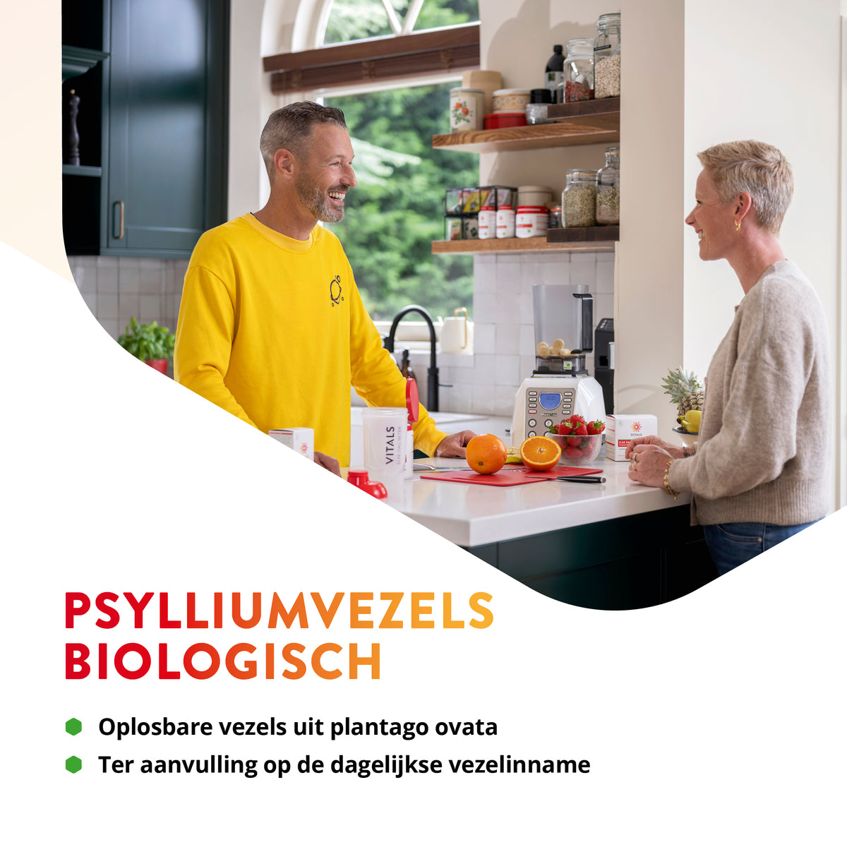 Vitals Psylliumvezels Biologisch Poeder – 200 gram | Spijsvertering