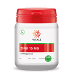 Vitals Zinkbisglycinaat Capsules 15 mg – 100 stuks | Weerstand