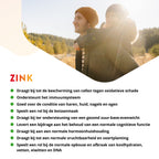 Vitals Zinkbisglycinaat Capsules 15 mg – 100 stuks | Weerstand