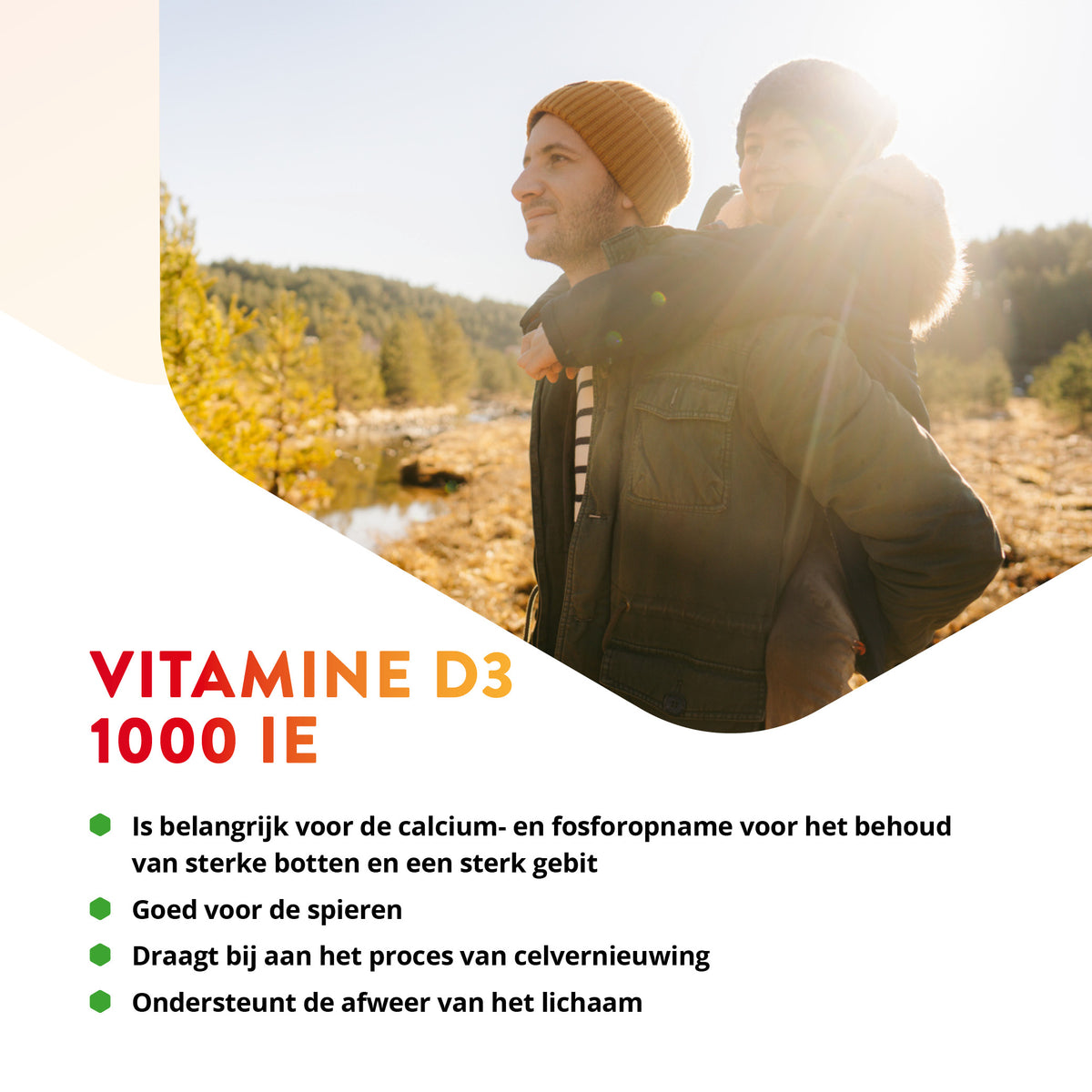 Vitals Vitamine D3 Softgels 1000 IE – 100 stuks | Weerstand
