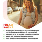 Vitals Folaat 5-MTHF Capsules 400 mcg – 100 stuks | Brein
