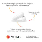 Vitals Folaat 5-MTHF Capsules 400 mcg – 100 stuks | Brein