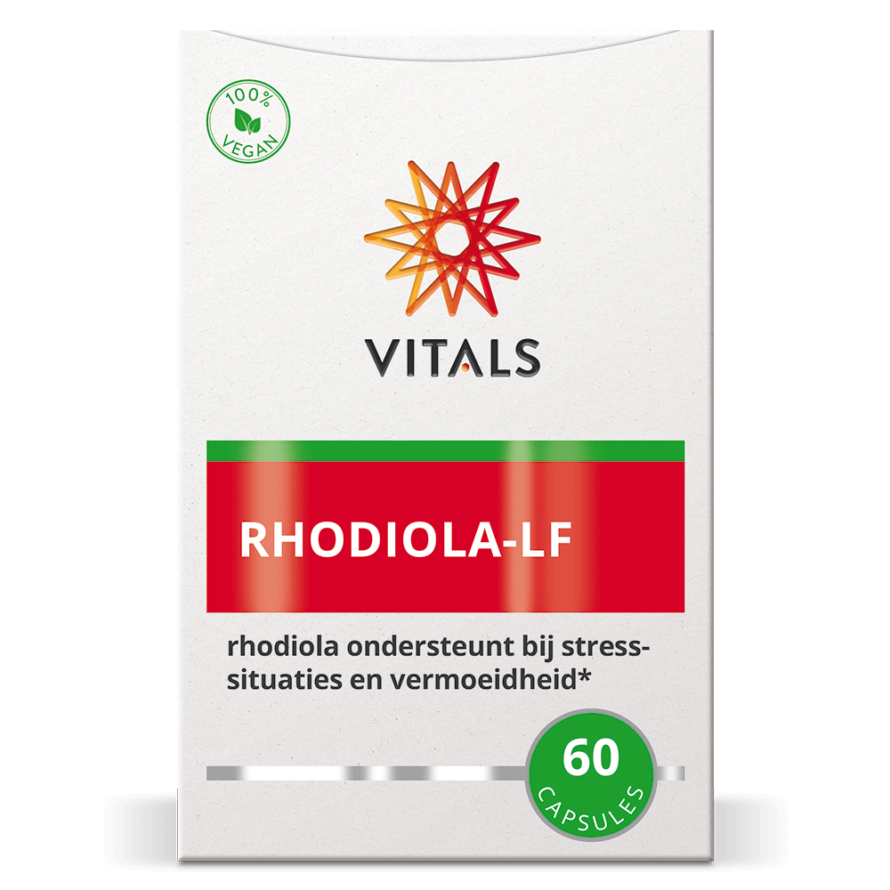 Vitals Rhodiola-LF Capsules – 60 stuks | Stress