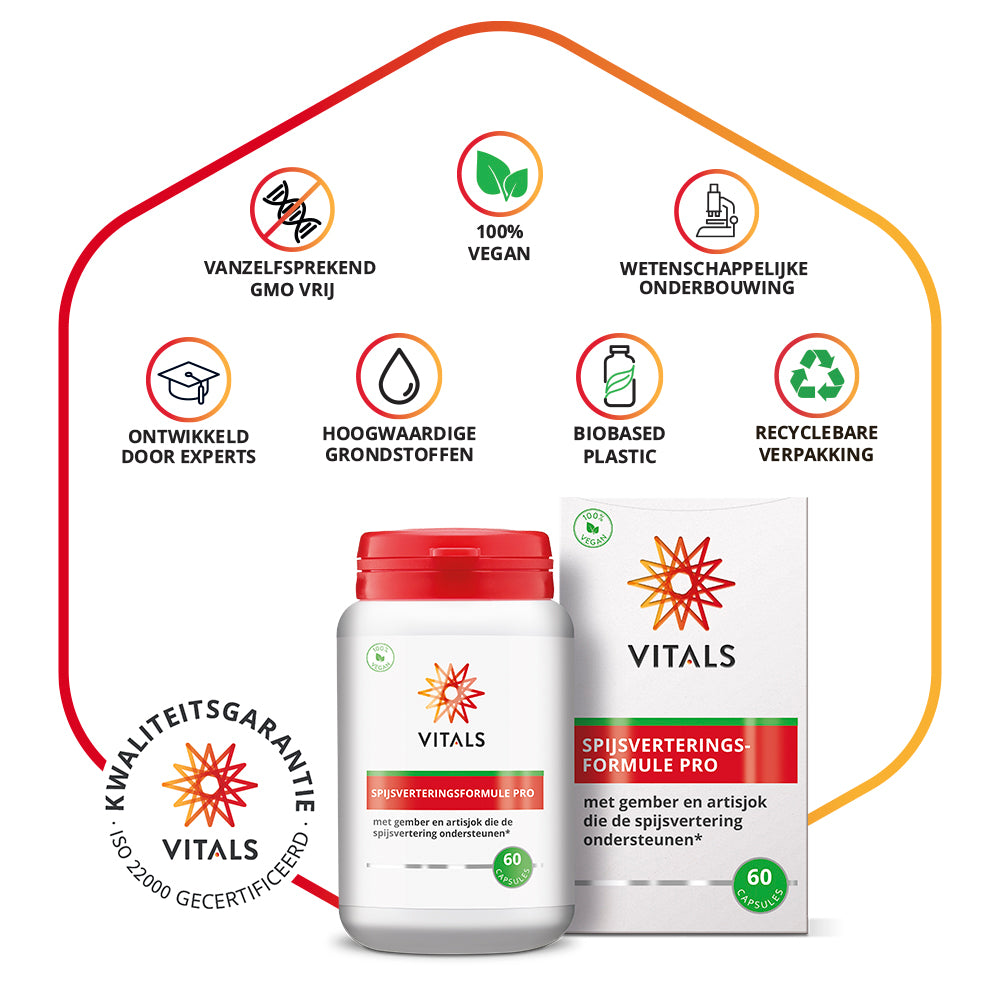 Vitals Spijsverteringsformule Pro 60 capsules