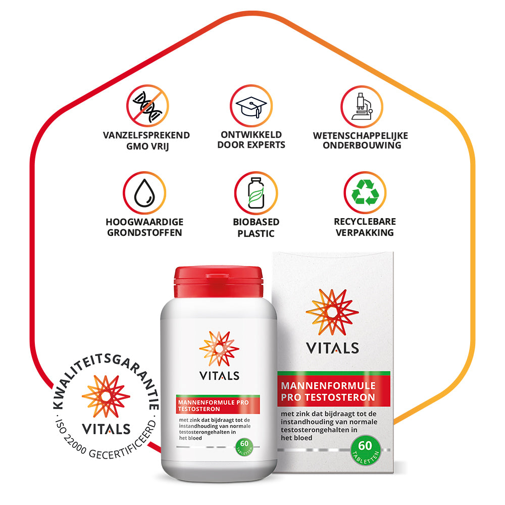Vitals Mannenformule Pro 60 tabletten