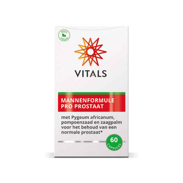Vitals Mannenformule Pro Prostaat Capsules – 60 stuks | Weerstand