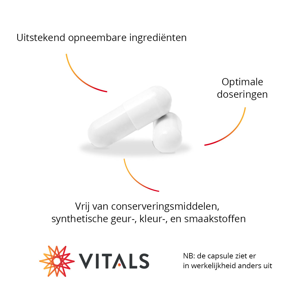 Vitals Mannenformule Pro Prostaat Capsules – 60 stuks | Weerstand