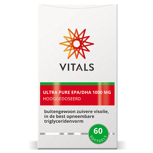 Vitals Ultra Pure EPA/DHA Softgels 1000 mg – 60 stuks | Weerstand