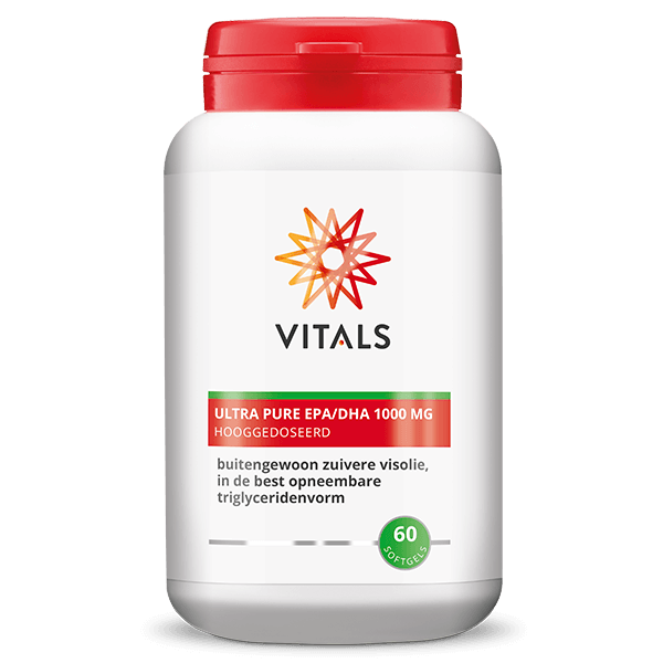 Vitals Ultra Pure EPA/DHA Softgels 1000 mg – 60 stuks | Weerstand