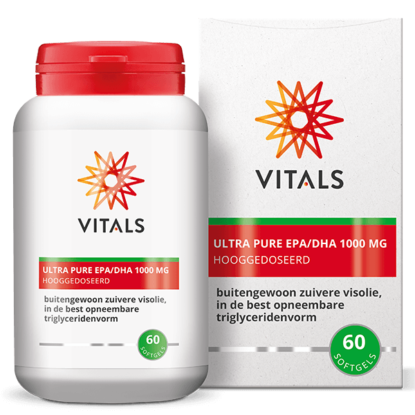 Vitals Ultra Pure EPA/DHA Softgels 1000 mg – 60 stuks | Weerstand