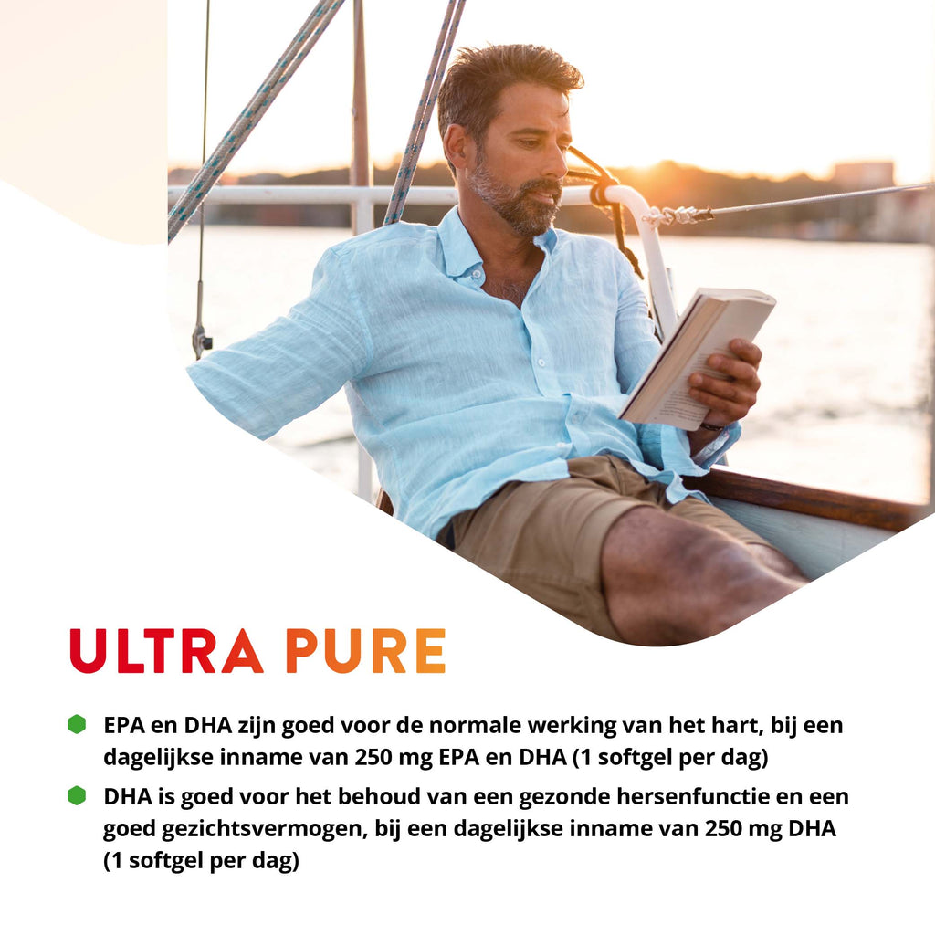 Vitals Ultra Pure EPA/DHA Softgels 1000 mg – 60 stuks | Weerstand