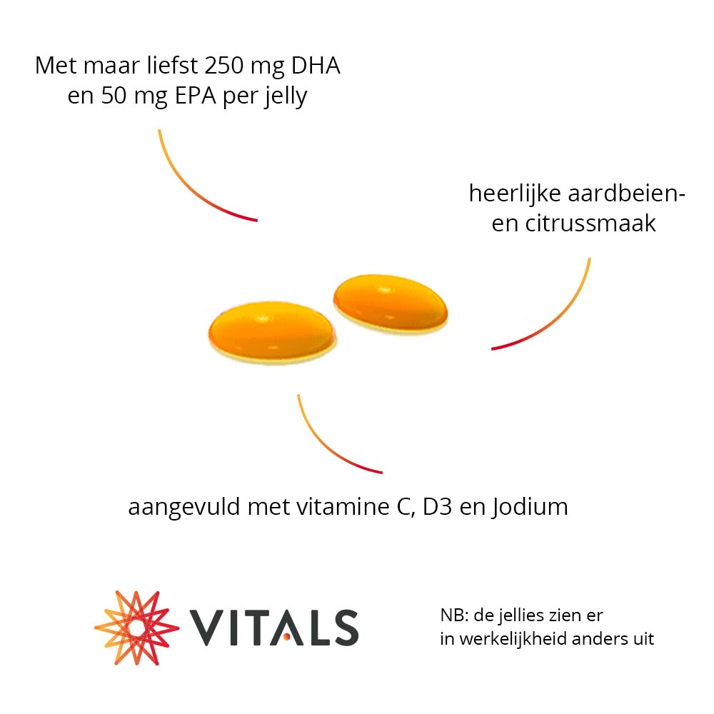 Vitals Kids Omega 3 Plus Jellies 60 jellies