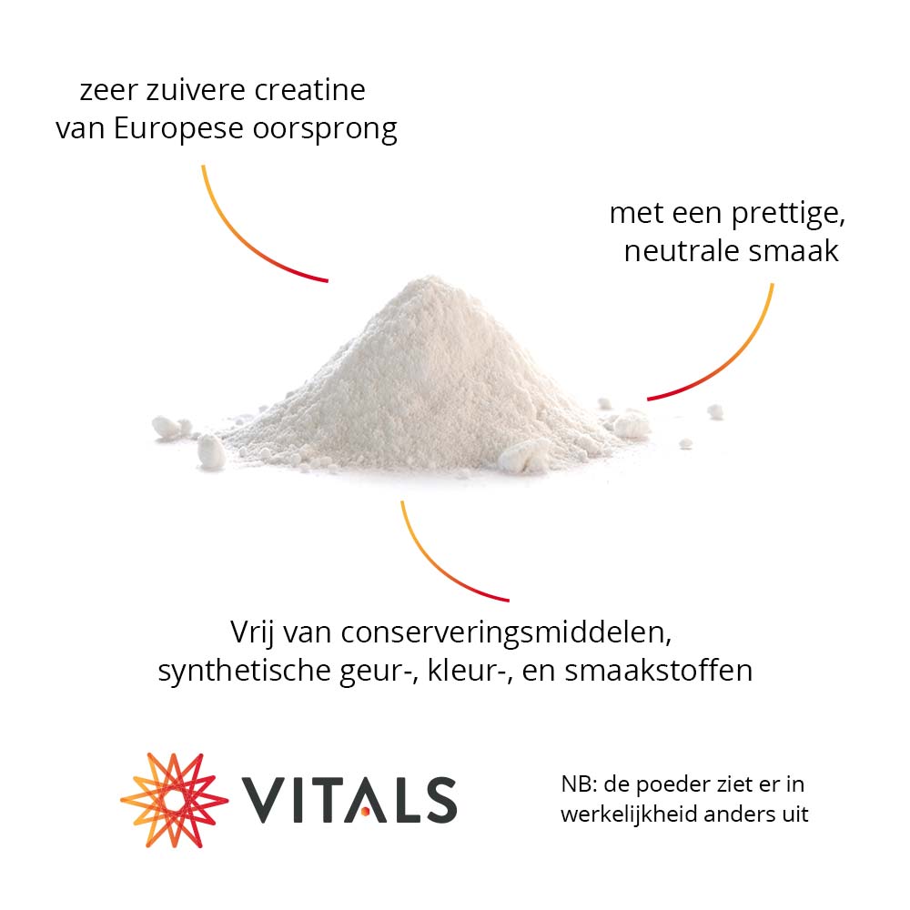 Vitals Creatine-CV Poeder – 300 gram | Sport