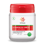 Vitals Vitamine D3 Softgels 1000 IE – 100 stuks | Weerstand