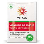 Vitals Vitamine D3 Softgels 1000 IE – 100 stuks | Weerstand